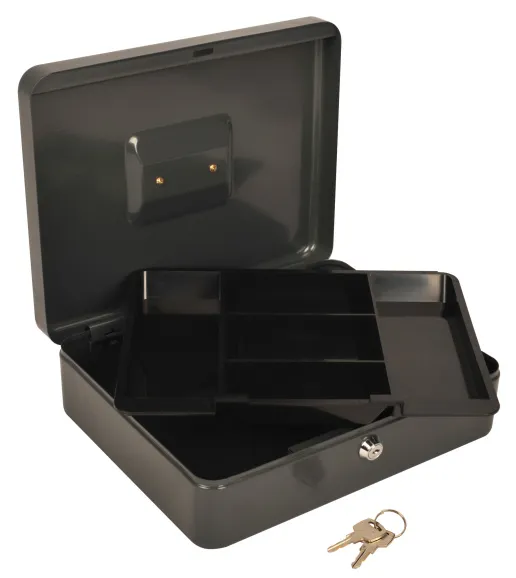 Фото Ящик для денег без номинала Cactus CS-CB-004GY 90x300x240 серый сталь 1.967кг