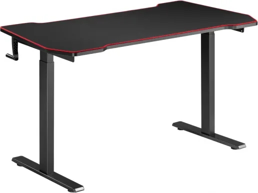 Фото Стол для компьютера Cactus CS-MDL-BK столешница МДФ черный