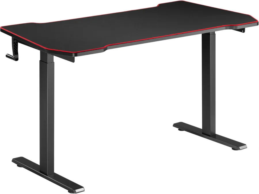 Стол для компьютера Cactus CS-MDL-BK столешница МДФ черный