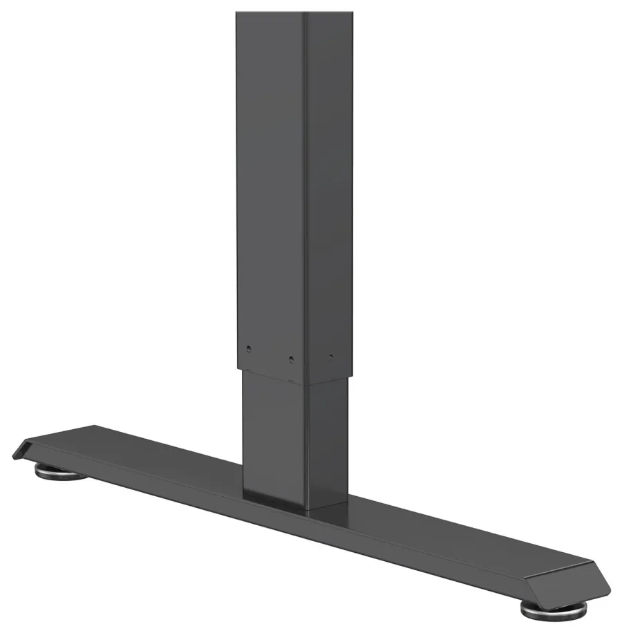 Стол для компьютера Cactus CS-EDL-GBK столешница МДФ черный каркас черный