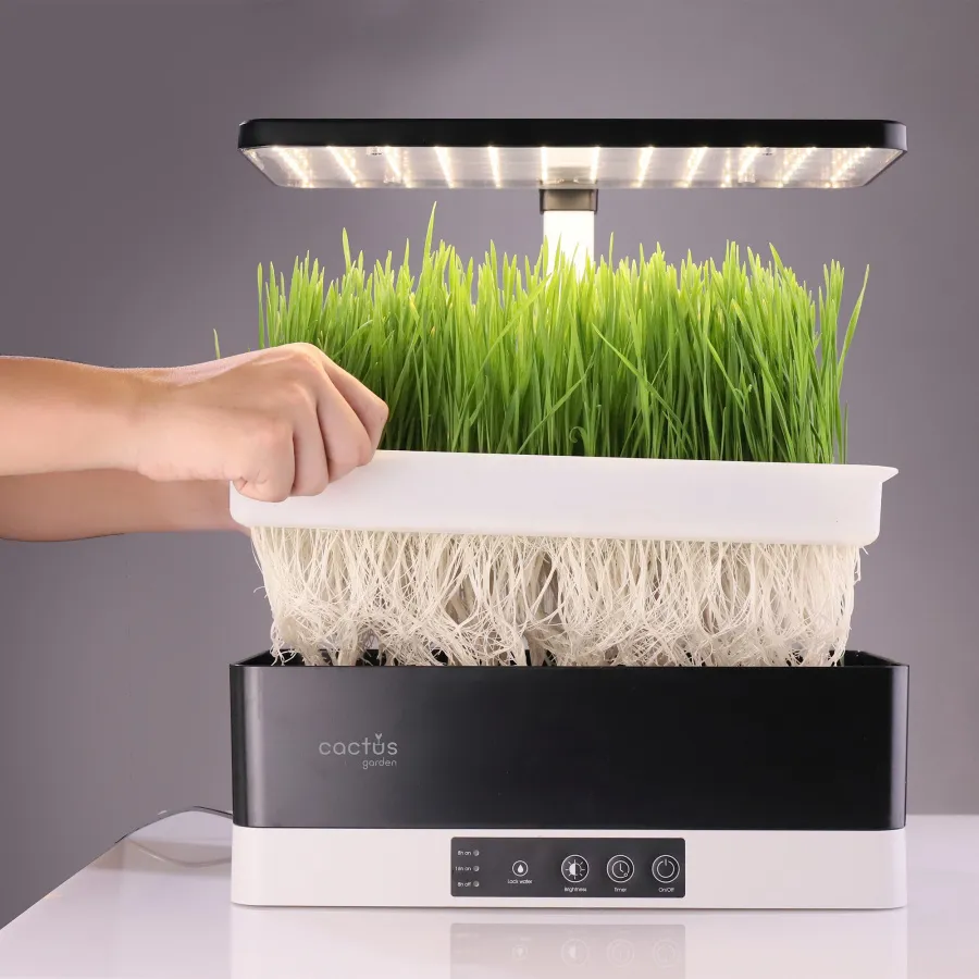 Кашпо Cactus GARDEN 3.0л черный (CS-LEDPOT-11)