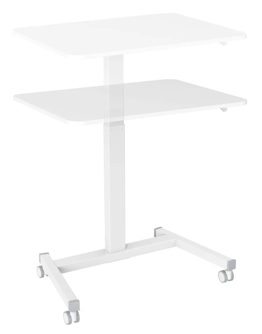 Стол для ноутбука Cactus VM-FDS102 столешница МДФ белый 80x60x122см (CS-FDS102WWT)