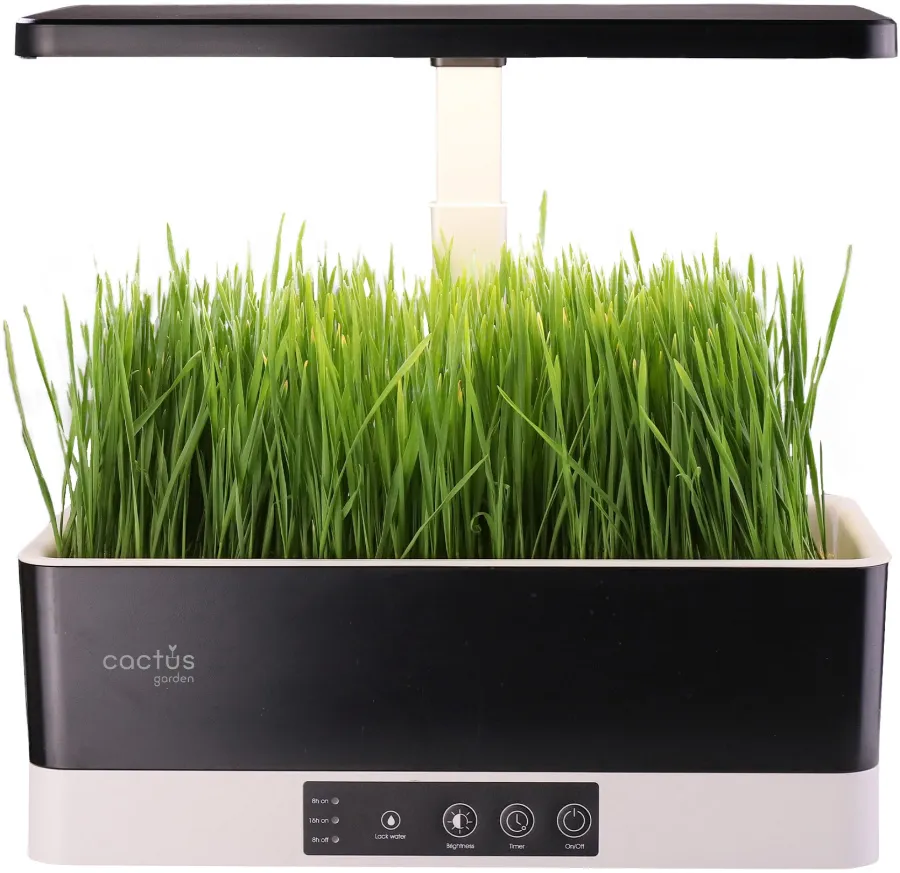 Кашпо Cactus GARDEN 3.0л черный (CS-LEDPOT-11)