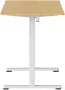 Стол для компьютера Cactus CS-ED-WTBAM с электроприводом столешница бамбук бежевый каркас белый 120x