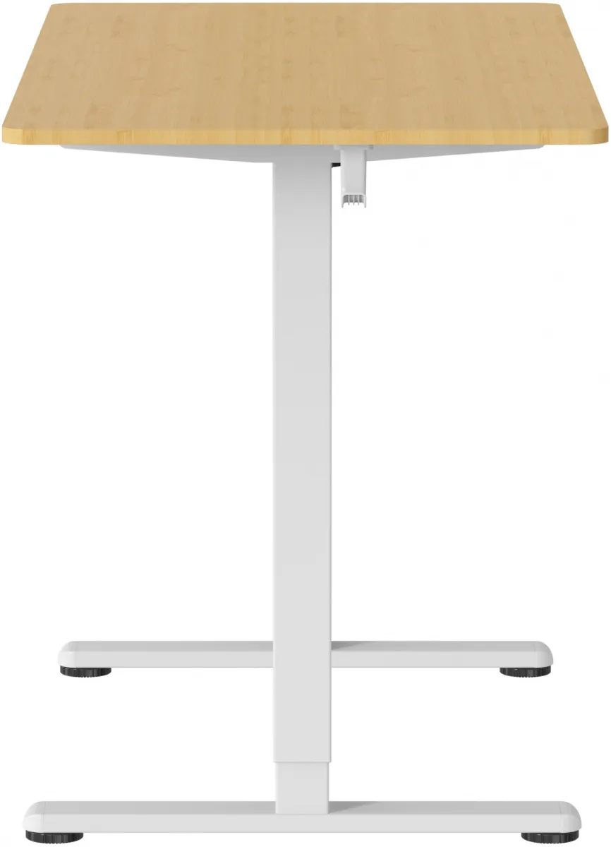 Стол для компьютера Cactus CS-ED-WTBAM с электроприводом столешница бамбук бежевый каркас белый 120x