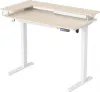 Стол для компьютера Cactus CS-EDL-DWT столешница ДСП светлый дуб каркас белый