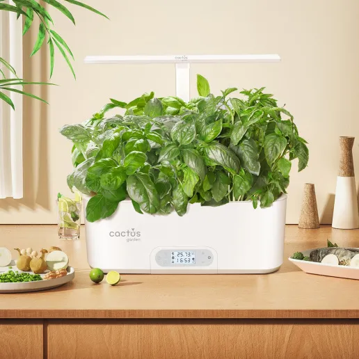 Фото Кашпо Cactus GARDEN 4.7л белый (CS-SMARTPOT-11)