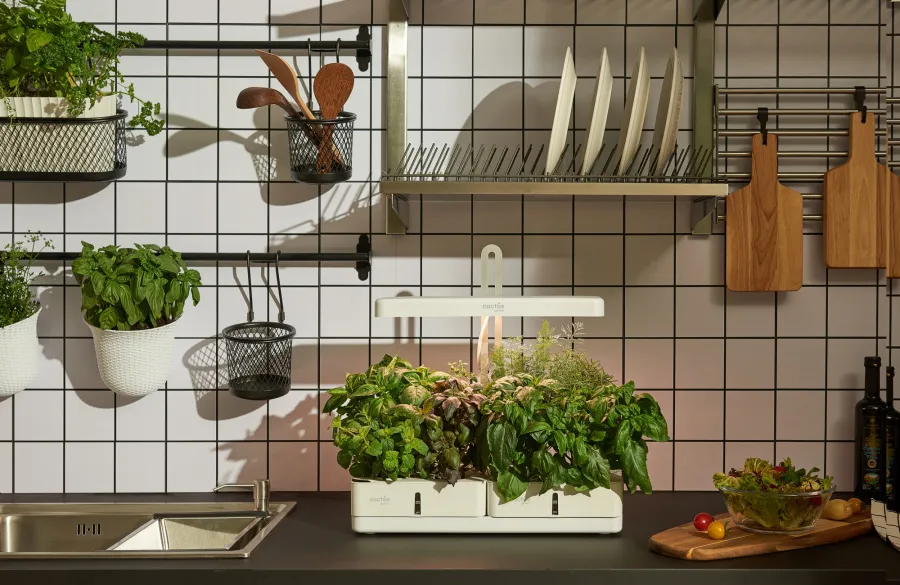 Кашпо Cactus GARDEN 3.0л белый (CS-LEDPOT-08)