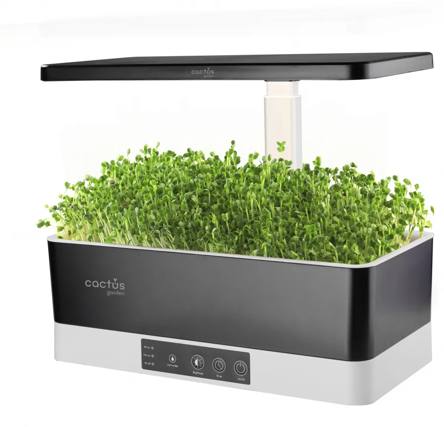 Кашпо Cactus GARDEN 3.0л черный (CS-LEDPOT-06)