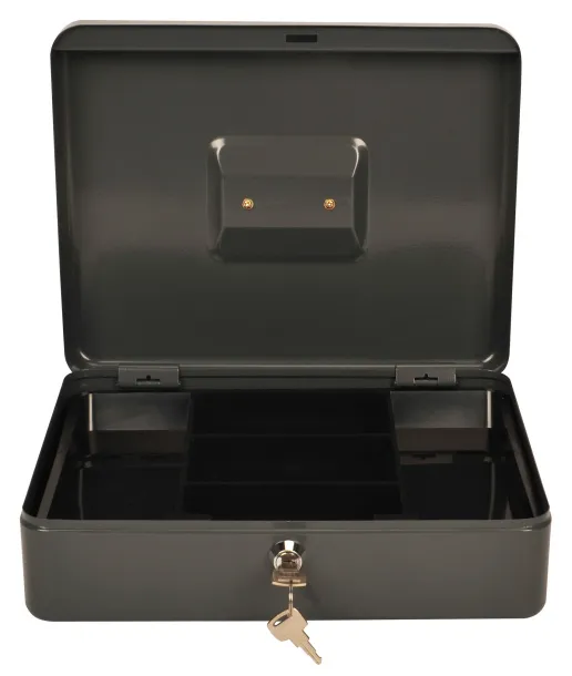 Фото Ящик для денег без номинала Cactus CS-CB-004GY 90x300x240 серый сталь 1.967кг