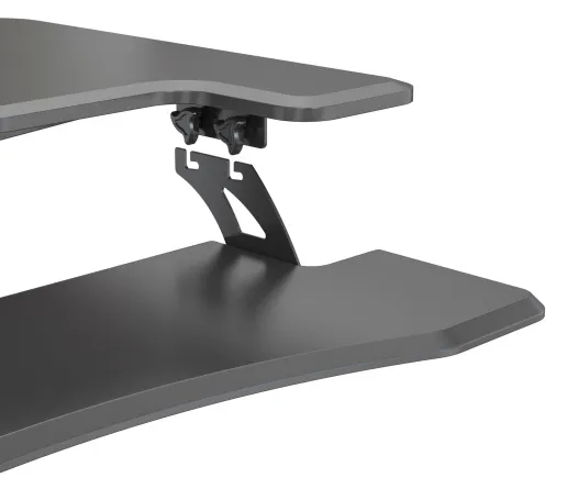 Фото Стол для ноутбука Cactus VM-FDE103 столешница МДФ черный 91.5x56x123см (CS-FDE103BBK)