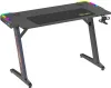 Стол игровой Cactus CS-GTZ-BK-RGB с подсветкой столешница ДСП черный каркас черный (CS-GTZ-BK-RGB)