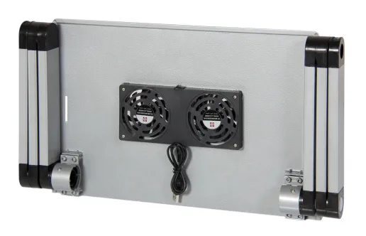 Фото Стол для ноутбука Cactus CS-LS-T8-C серебристый 27x42см