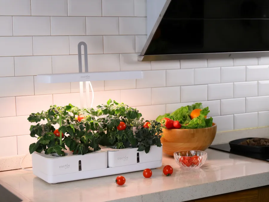 Кашпо Cactus GARDEN 3.0л белый (CS-LEDPOT-08)