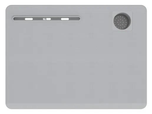 Фото Стол для ноутбука Cactus VM-FDS101B столешница МДФ серый 70x52x106см (CS-FDS101WGY)