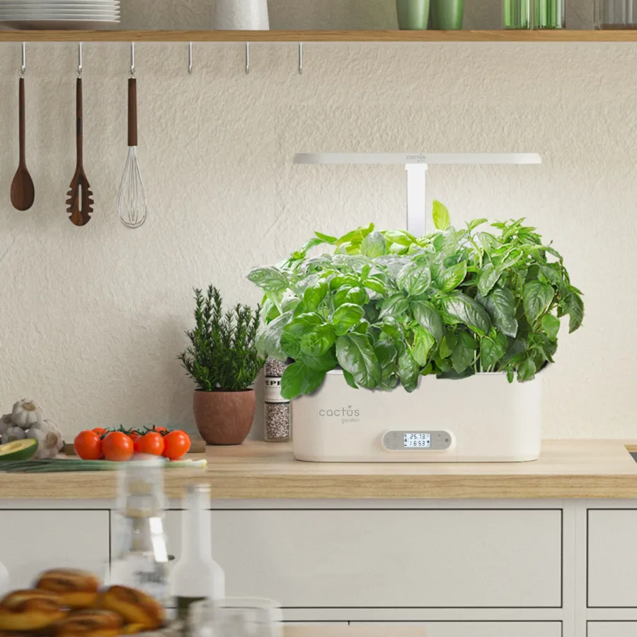 Кашпо Cactus GARDEN 4.7л белый (CS-SMARTPOT-11)