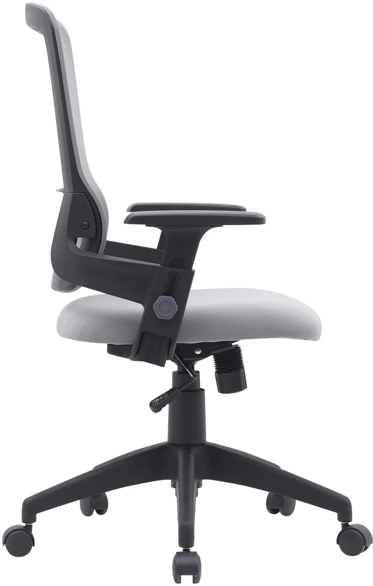 Кресло Cactus CS-MC313-BKGY черный/серый сетка/ткань