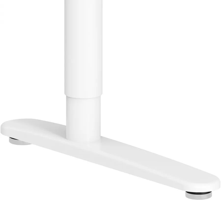 Стол для компьютера Cactus CS-EGD-WT-LED с электроприводом и подстветкой столешница закаленное стекл