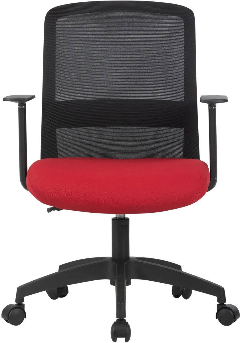 Кресло Cactus CS-MC333-BKRD черный сиденье темно-красный