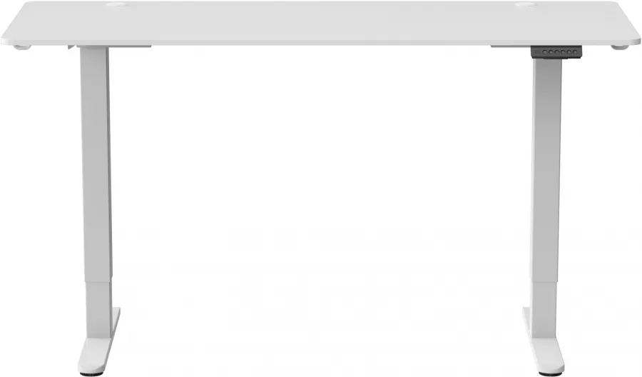 Стол для компьютера Cactus CS-EDL-WWT столешница ДСП белый каркас белый