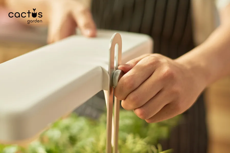 Кашпо Cactus GARDEN 3.0л белый (CS-LEDPOT-08)