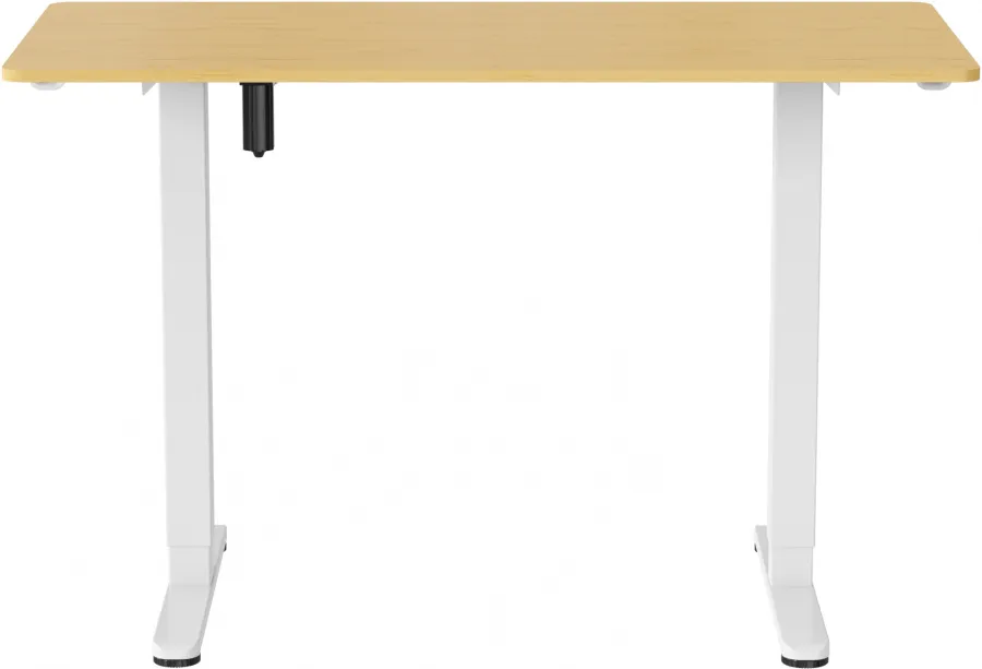 Стол для компьютера Cactus CS-ED-WTBAM с электроприводом столешница бамбук бежевый каркас белый 120x