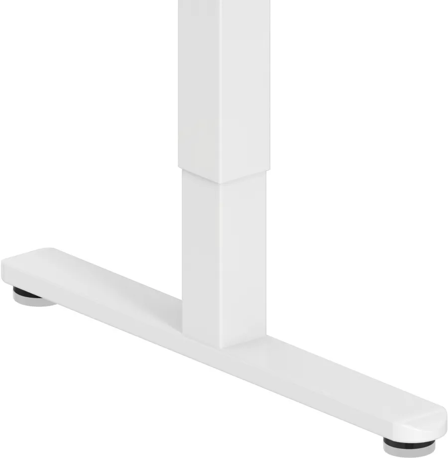 Стол для компьютера Cactus CS-EDXL-WWT угловой с электроприводом столешница МДФ белый каркас белый 1