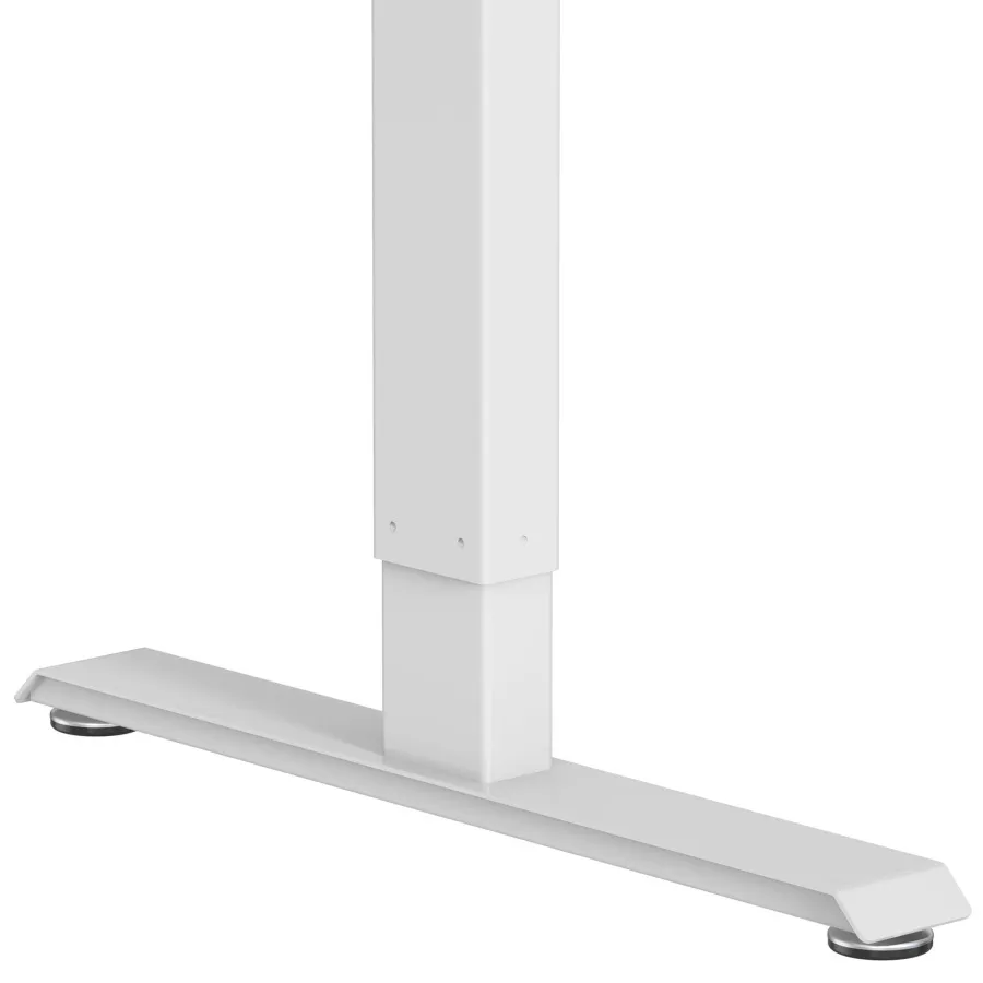 Стол для компьютера Cactus CS-EDL-WWD столешница МДФ дуб молочный каркас белый