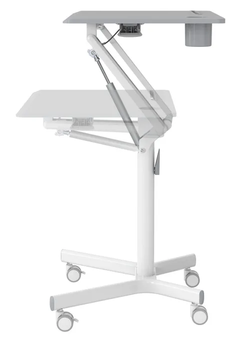 Фото Стол для ноутбука Cactus VM-FDS101B столешница МДФ серый 70x52x106см (CS-FDS101WGY)