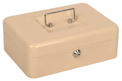 Фото Ящик для денег без номинала Cactus CS-CB-003WT 90x250x180 бежевый сталь 1.367кг